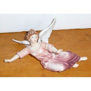 VTG Grandeur Noel Porcelain Nativity Set 2001 Replacement Archangel Angel Cherub